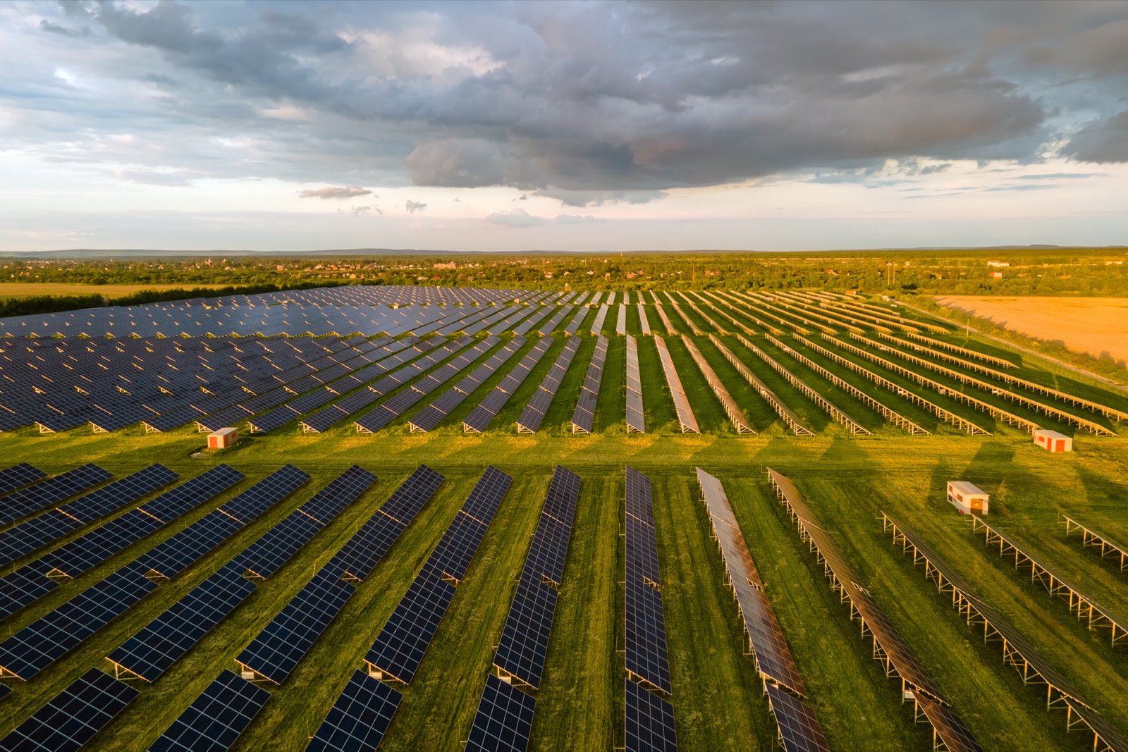 Sirius PV modules at a utility-scale site